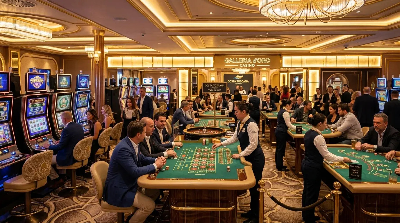 Gran Casino a bordo de Costa Toscana