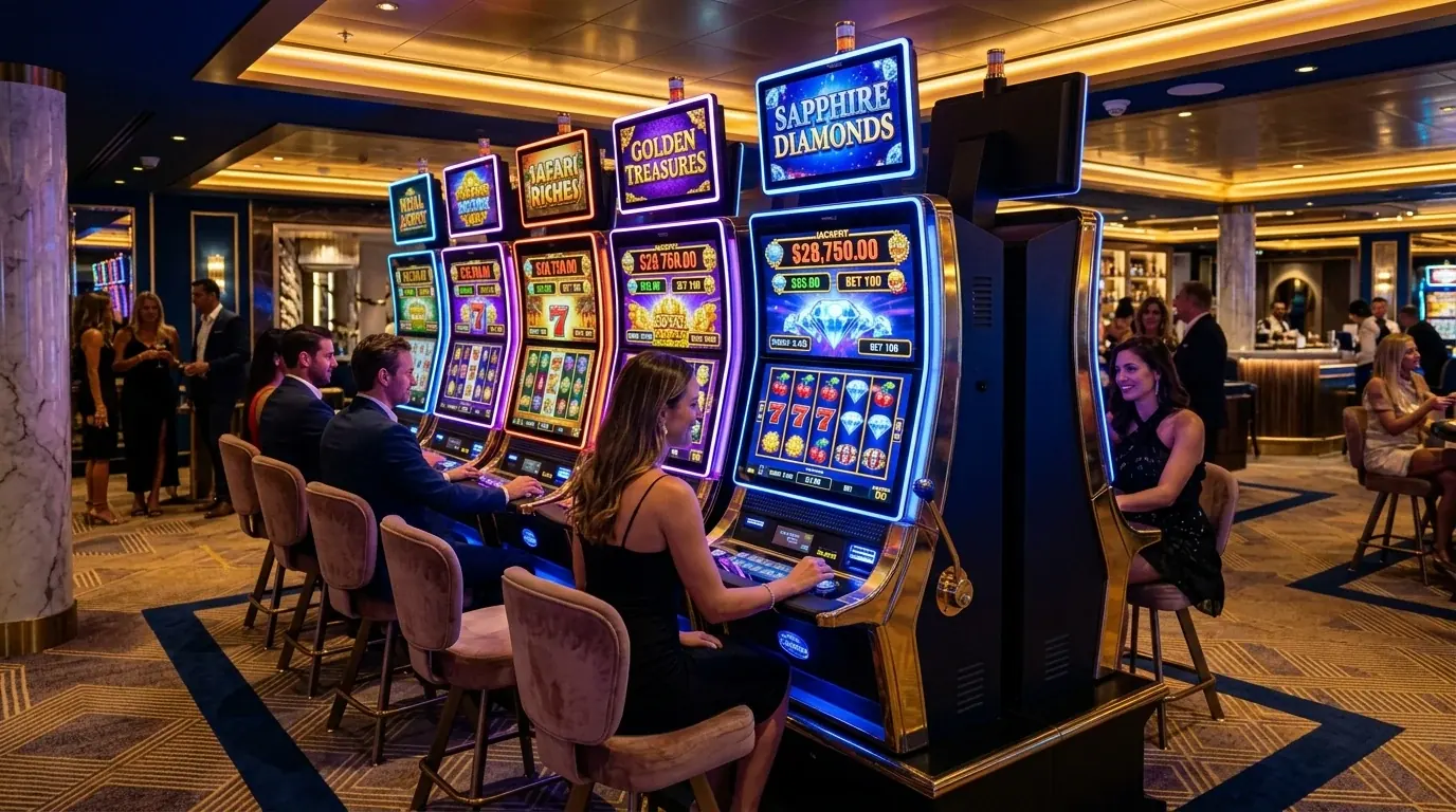 Slot machines on Costa Toscana