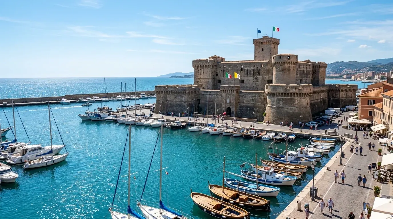 Civitavecchia port for Rome