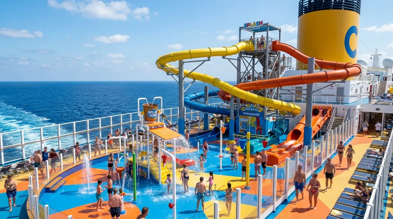 Parque acuático Splash en Costa Toscana